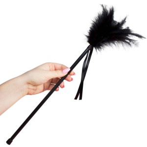 SECRETPLAY - PLUMES NOIRES 40 CM